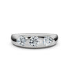 18K White Gold Wedding Lab Grown Diamond Ring (1 ct. tw)