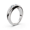 18K White Gold Wedding Lab Grown Diamond Ring (1 ct. tw)