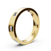 18K Yellow Gold Wedding Lab Grown Diamond Ring (1/2 ct. tw)