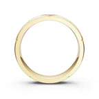 18K Yellow Gold Wedding Lab Grown Diamond Ring (1/10 ct. tw)