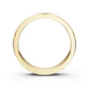 18K Yellow Gold Wedding Lab Grown Diamond Ring (1/10 ct. tw)