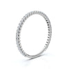 0.25-4.67 CTW Round Brilliant Cut Lab Grown Diamond Micro-Prong Eternity Band in Platinum