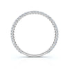 0.25-4.67 CTW Round Brilliant Cut Lab Grown Diamond Micro-Prong Eternity Band in Platinum