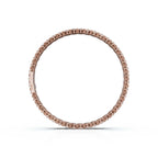 The Grand Horizon: 10.24 CTW Interlocking Double-Row Diamond Statement Bracelet 14K-18K Gold/Platinum