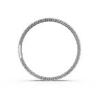 The Grand Horizon: 10.24 CTW Interlocking Double-Row Diamond Statement Bracelet 14K-18K Gold/Platinum