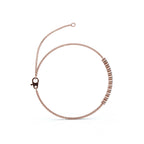 The Constellation Bar: 0.88 CTW Dual-Chain Lab-Grown Diamond Inline Bracelet Gold/Platinum