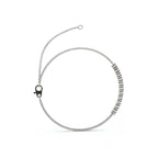 The Constellation Bar: 0.88 CTW Dual-Chain Lab-Grown Diamond Inline Bracelet Gold/Platinum
