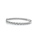 The Verona Plate: 0.75 CTW Round Lab-Grown Diamond Curb Link ID Bracelet 14K-18K Gold/Platinum