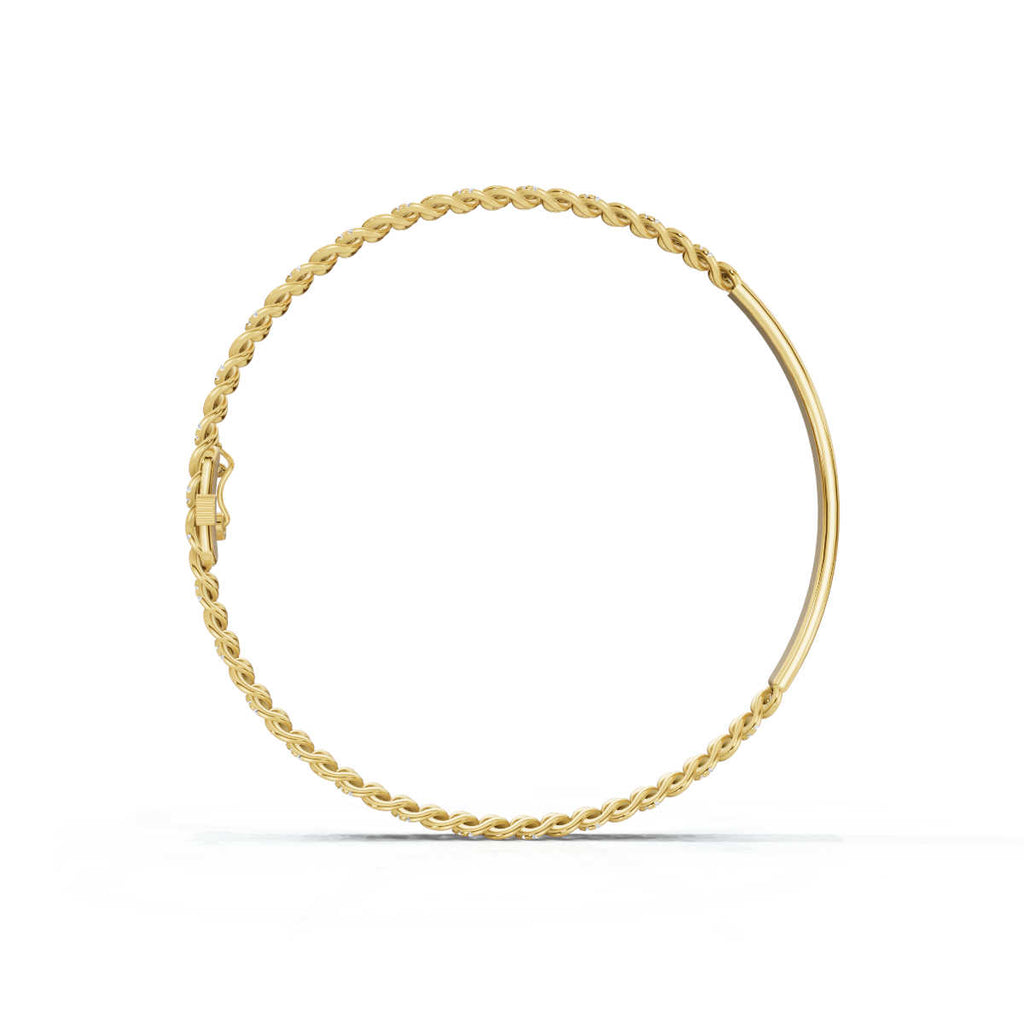 The Verona Plate: 0.75 CTW Round Lab-Grown Diamond Curb Link ID Bracelet 14K-18K Gold/Platinum