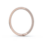 The Imperial Mosaic: 7.93 CTW Multi-Row Baguette & Brilliant Wave Bangle 14K-18K Gold/Platinum Bracelet