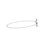 0.28 CTW Round Lab-Grown Diamond Open-Leaf Trio Chain Bracelet 14K-18K Gold/Platinum