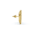14K Yellow Gold Stud Lab Grown Diamond Earring (1 1/10 ct. tw)