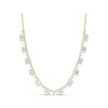 14K White Gold Fashion Lab Grown Diamond Necklace (14 ct. tw)
