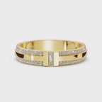 18K Yellow Gold Wedding Lab Grown Diamond Ring (3/4 ct. tw)